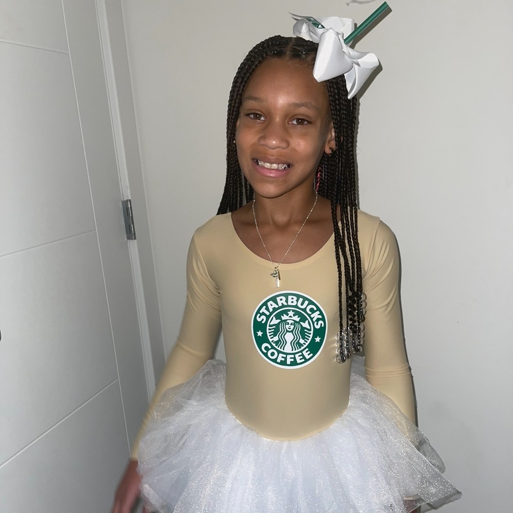 girl’s starbucks barista costume